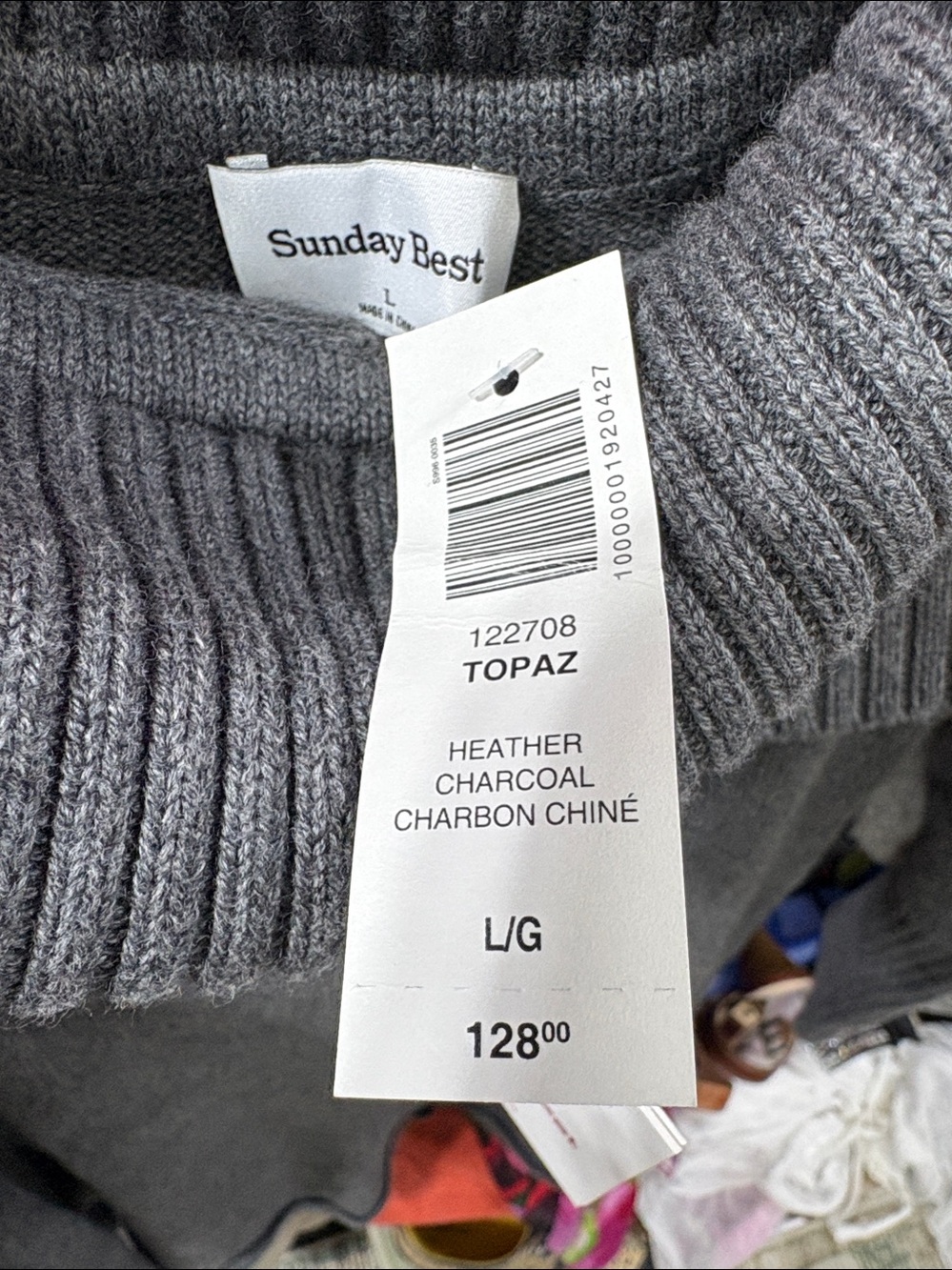NWT Sunday Best Topaz Sweater Dress - Picture 6 of 6